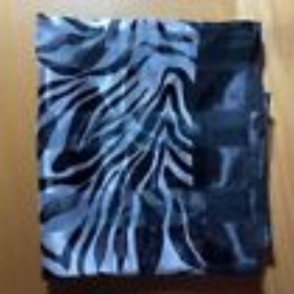 Scarf - Zebra Large Square Animal Print - Picture 3 of 4